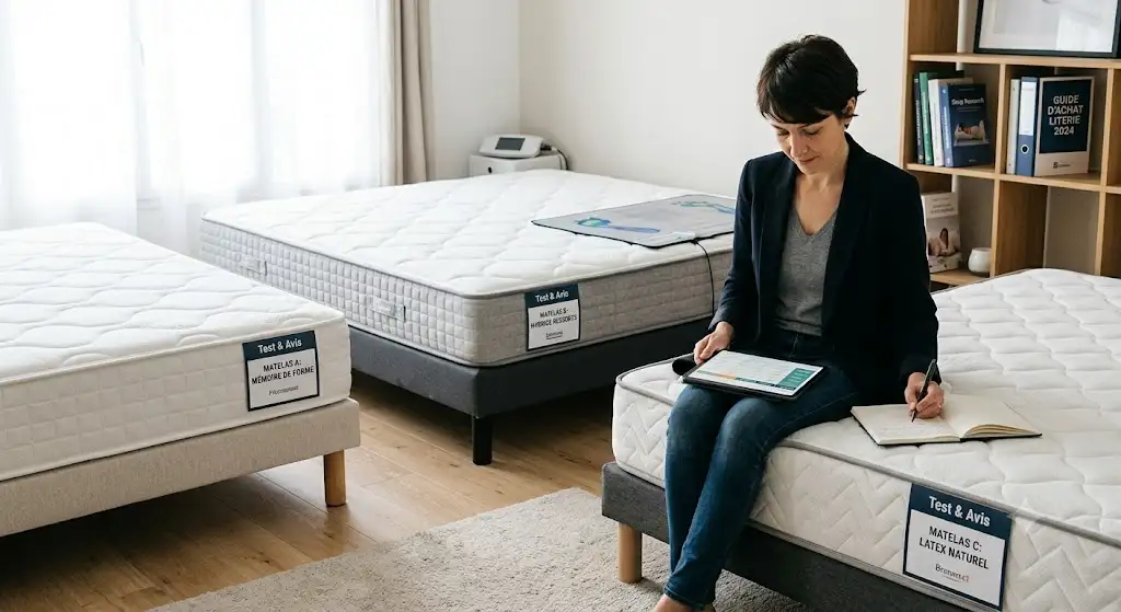 Comparatif complet et test matelas avis d'experts pour bien choisir sa literie.
